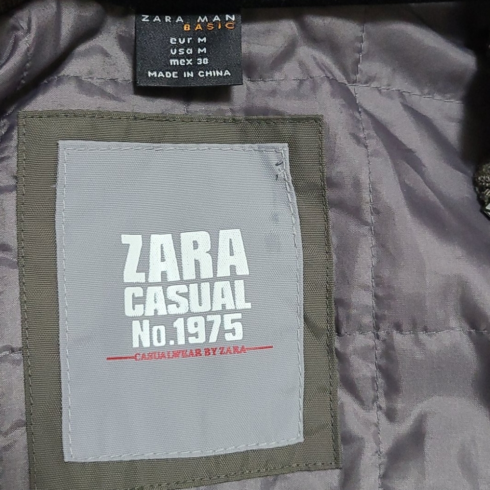 ZARA Men's Bomber Jacket - Picture 6 of 7